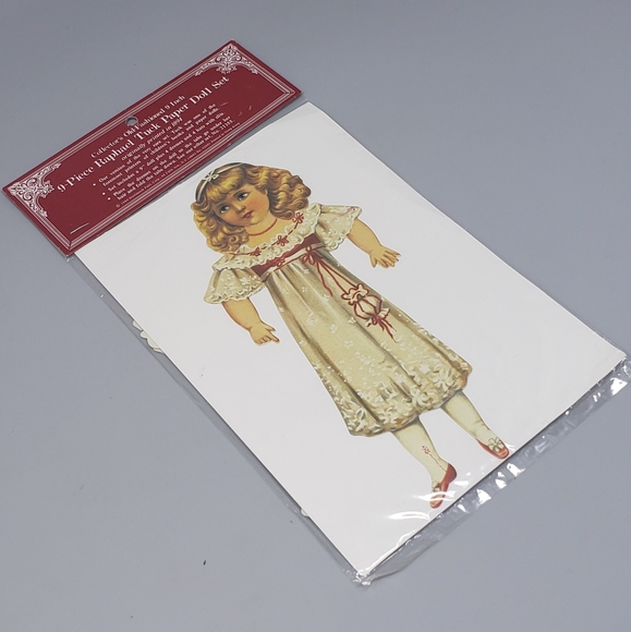 9-Piece Raphael Tuck Paper Doll Set - Picture 7 of 8